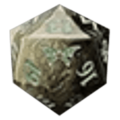 Duskmourn: House of Horror: Nightmare Bundle D20 Die⁣ - Duskmourn: House of Horror