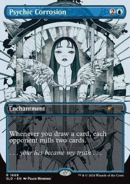 Psychic Corrosion⁣ - Secret Lair Drop Series: Camp Totally Safe Superdrop⁣ (Rare)⁣ [1669]