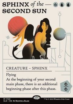 Sphinx of the Second Sun⁣ - Secret Lair Drop Series: Camp Totally Safe Superdrop⁣ (Mythic)⁣ [1720]