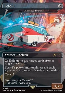 Unlicensed Hearse⁣ - Secret Lair Drop Series: Camp Totally Safe Superdrop⁣ (Rare)⁣ [1772]