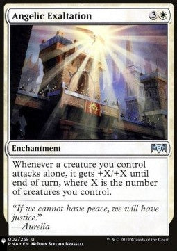 Angelic Exaltation⁣ - Mystery Booster 2: Reprints from Across Magic's History⁣ (Uncommon)