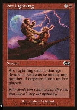 Arc Lightning⁣ - Mystery Booster 2: Reprints from Across Magic's History⁣ (Common)