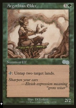 Argothian Elder⁣ - Mystery Booster 2: Reprints from Across Magic's History⁣ (Uncommon)