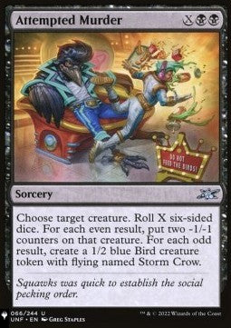 Attempted Murder⁣ - Mystery Booster 2: Reprints from Across Magic's History⁣ (Uncommon)