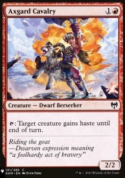 Axgard Cavalry⁣ - Mystery Booster 2: Reprints from Across Magic's History⁣ (Common)