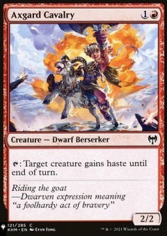 Axgard Cavalry⁣ - Mystery Booster 2: Reprints from Across Magic's History⁣ (Common)