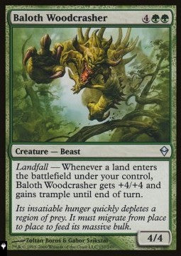 Baloth Woodcrasher⁣ - Mystery Booster 2: Reprints from Across Magic's History⁣ (Uncommon)