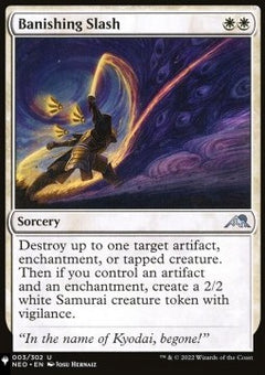 Banishing Slash⁣ - Mystery Booster 2: Reprints from Across Magic's History⁣ (Uncommon)