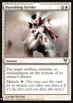 Banishing Stroke⁣ - Mystery Booster 2: Reprints from Across Magic's History⁣ (Uncommon)