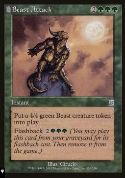 Beast Attack⁣ - Mystery Booster 2: Reprints from Across Magic's History⁣ (Uncommon)