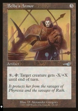 Belbe's Armor⁣ - Mystery Booster 2: Reprints from Across Magic's History⁣ (Uncommon)