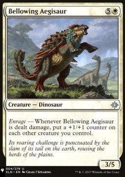 Bellowing Aegisaur⁣ - Mystery Booster 2: Reprints from Across Magic's History⁣ (Uncommon)