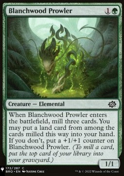 Blanchwood Prowler⁣ - Mystery Booster 2: Reprints from Across Magic's History⁣ (Common)