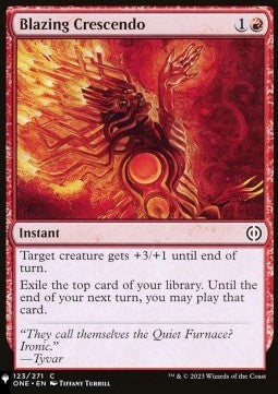 Blazing Crescendo⁣ - Mystery Booster 2: Reprints from Across Magic's History⁣ (Common)