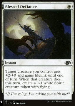 Blessed Defiance⁣ - Mystery Booster 2: Reprints from Across Magic's History⁣ (Common)