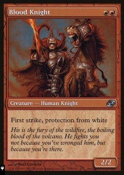 Blood Knight⁣ - Mystery Booster 2: Reprints from Across Magic's History⁣ (Uncommon)