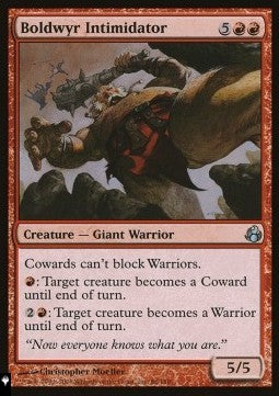 Boldwyr Intimidator⁣ - Mystery Booster 2: Reprints from Across Magic's History⁣ (Uncommon)