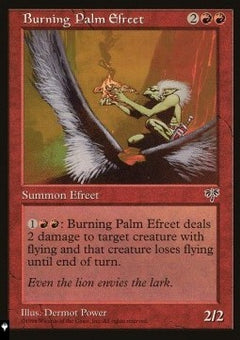 Burning Palm Efreet⁣ - Mystery Booster 2: Reprints from Across Magic's History⁣ (Uncommon)