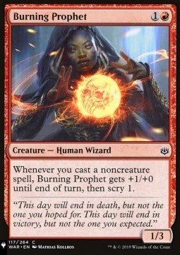 Burning Prophet⁣ - Mystery Booster 2: Reprints from Across Magic's History⁣ (Common)