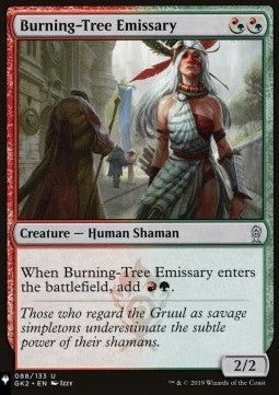 Burning-Tree Emissary⁣ - Mystery Booster 2: Reprints from Across Magic's History⁣ (Uncommon)