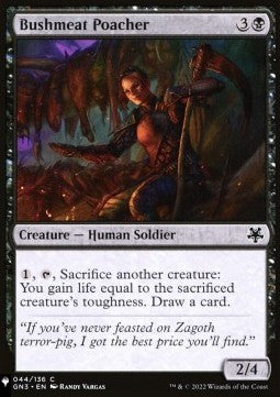 Bushmeat Poacher⁣ - Mystery Booster 2: Reprints from Across Magic's History⁣ (Common)