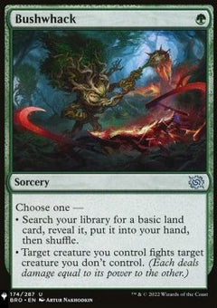Bushwhack⁣ - Mystery Booster 2: Reprints from Across Magic's History⁣ (Uncommon)