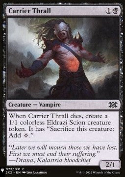Carrier Thrall⁣ - Mystery Booster 2: Reprints from Across Magic's History⁣ (Common)
