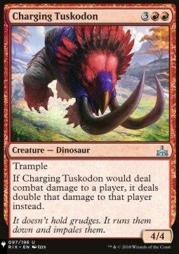 Charging Tuskodon⁣ - Mystery Booster 2: Reprints from Across Magic's History⁣ (Uncommon)