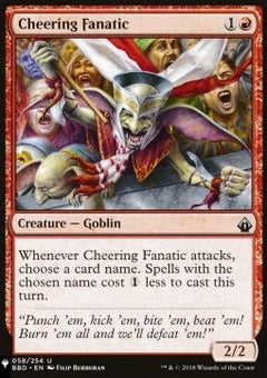 Cheering Fanatic⁣ - Mystery Booster 2: Reprints from Across Magic's History⁣ (Uncommon)