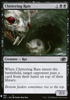 Chittering Rats - Mystery Booster 2: Reprints from Across Magic's History (Common)