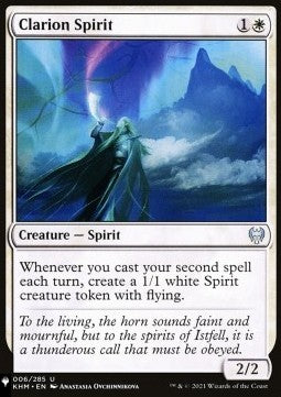 Clarion Spirit⁣ - Mystery Booster 2: Reprints from Across Magic's History⁣ (Uncommon)