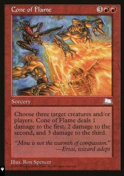 Cone of Flame⁣ - Mystery Booster 2: Reprints from Across Magic's History⁣ (Uncommon)