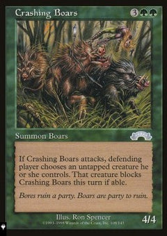 Crashing Boars⁣ - Mystery Booster 2: Reprints from Across Magic's History⁣ (Uncommon)