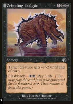Crippling Fatigue⁣ - Mystery Booster 2: Reprints from Across Magic's History⁣ (Common)
