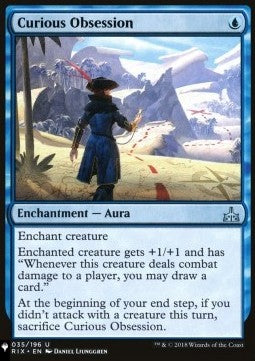 Curious Obsession⁣ - Mystery Booster 2: Reprints from Across Magic's History⁣ (Uncommon)