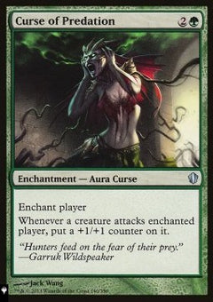 Curse of Predation⁣ - Mystery Booster 2: Reprints from Across Magic's History⁣ (Uncommon)