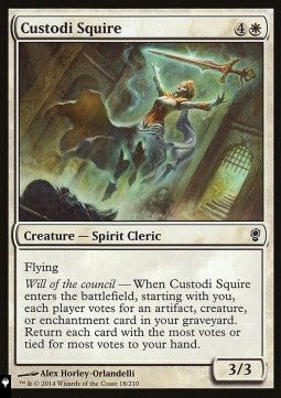 Custodi Squire⁣ - Mystery Booster 2: Reprints from Across Magic's History⁣ (Common)