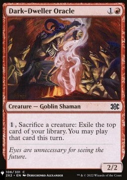 Dark-Dweller Oracle⁣ - Mystery Booster 2: Reprints from Across Magic's History⁣ (Common)