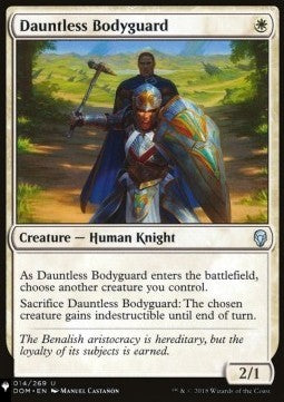 Dauntless Bodyguard⁣ - Mystery Booster 2: Reprints from Across Magic's History⁣ (Uncommon)