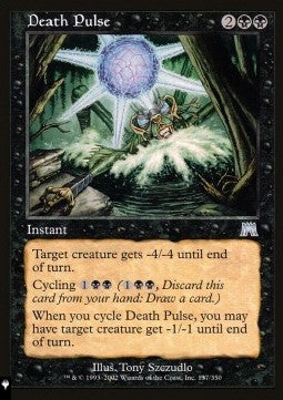 Death Pulse⁣ - Mystery Booster 2: Reprints from Across Magic's History⁣ (Uncommon)