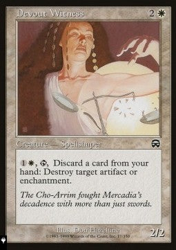 Devout Witness⁣ - Mystery Booster 2: Reprints from Across Magic's History⁣ (Common)