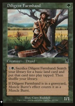Diligent Farmhand⁣ - Mystery Booster 2: Reprints from Across Magic's History⁣ (Common)