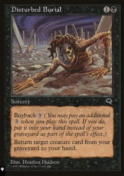 Disturbed Burial⁣ - Mystery Booster 2: Reprints from Across Magic's History⁣ (Common)