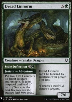 Dread Linnorm // Scale Deflection⁣ - Mystery Booster 2: Reprints from Across Magic's History⁣ (Common)