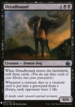 Dreadhound⁣ - Mystery Booster 2: Reprints from Across Magic's History⁣ (Uncommon)