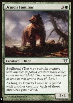 Druid's Familiar⁣ - Mystery Booster 2: Reprints from Across Magic's History⁣ (Uncommon)