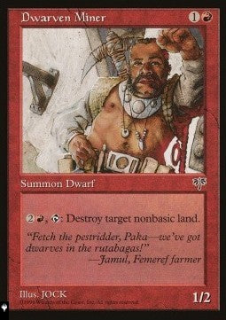 Dwarven Miner⁣ - Mystery Booster 2: Reprints from Across Magic's History⁣ (Uncommon)