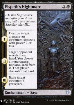 Elspeth's Nightmare⁣ - Mystery Booster 2: Reprints from Across Magic's History⁣ (Uncommon)