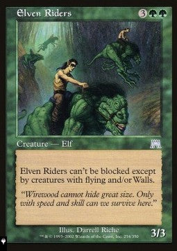 Elven Riders⁣ - Mystery Booster 2: Reprints from Across Magic's History⁣ (Uncommon)