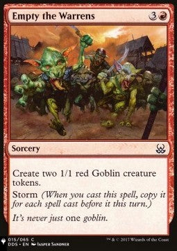Empty the Warrens⁣ - Mystery Booster 2: Reprints from Across Magic's History⁣ (Common)